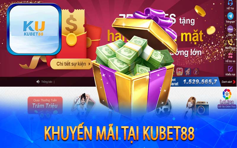 Khuyến mãi tại Kubet88