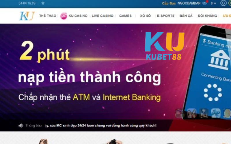 Hướng dẫn cách mở khóa nạp tiền Kubet nhanh nhất hiện nay